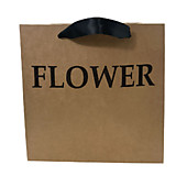 Сумка подарочная "Flower" (картон), 25x25xH25 см, набор (2 шт) Коричневый, (25 x 25, H-25, Коричневы Сумка подарочная "Flower" (картон), 25x25xH25 см, набор (2 шт) Коричневый, (25 x 25, H-25, Коричневы