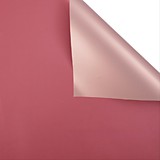 Пленка матовая "Жемчужный перламутр", 58 cмх5 м, двусторонняя Алый (500 x 58, Алый)